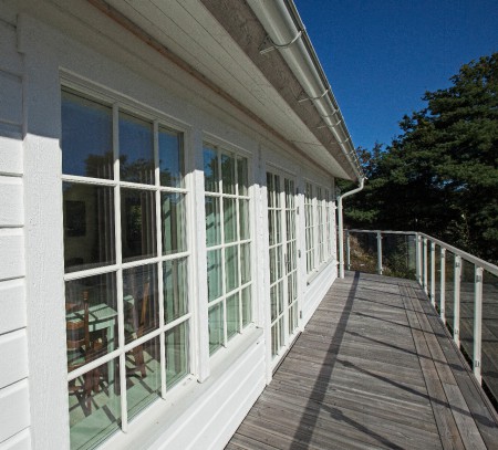 Helglasad pardörr spröjsning 4:1