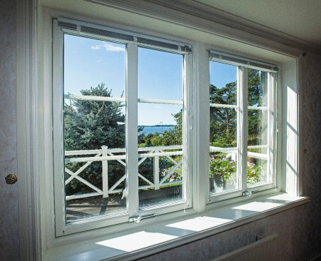 Fast intergrerad fönsterbänk